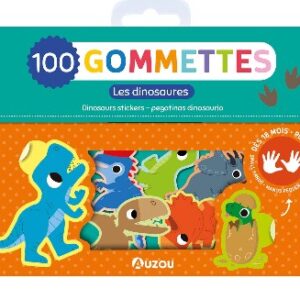 Auzou - BABY ADESIVI - DINOSAURI