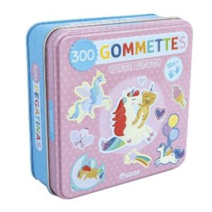 Auzou - Baby adesivi latta – unicorni